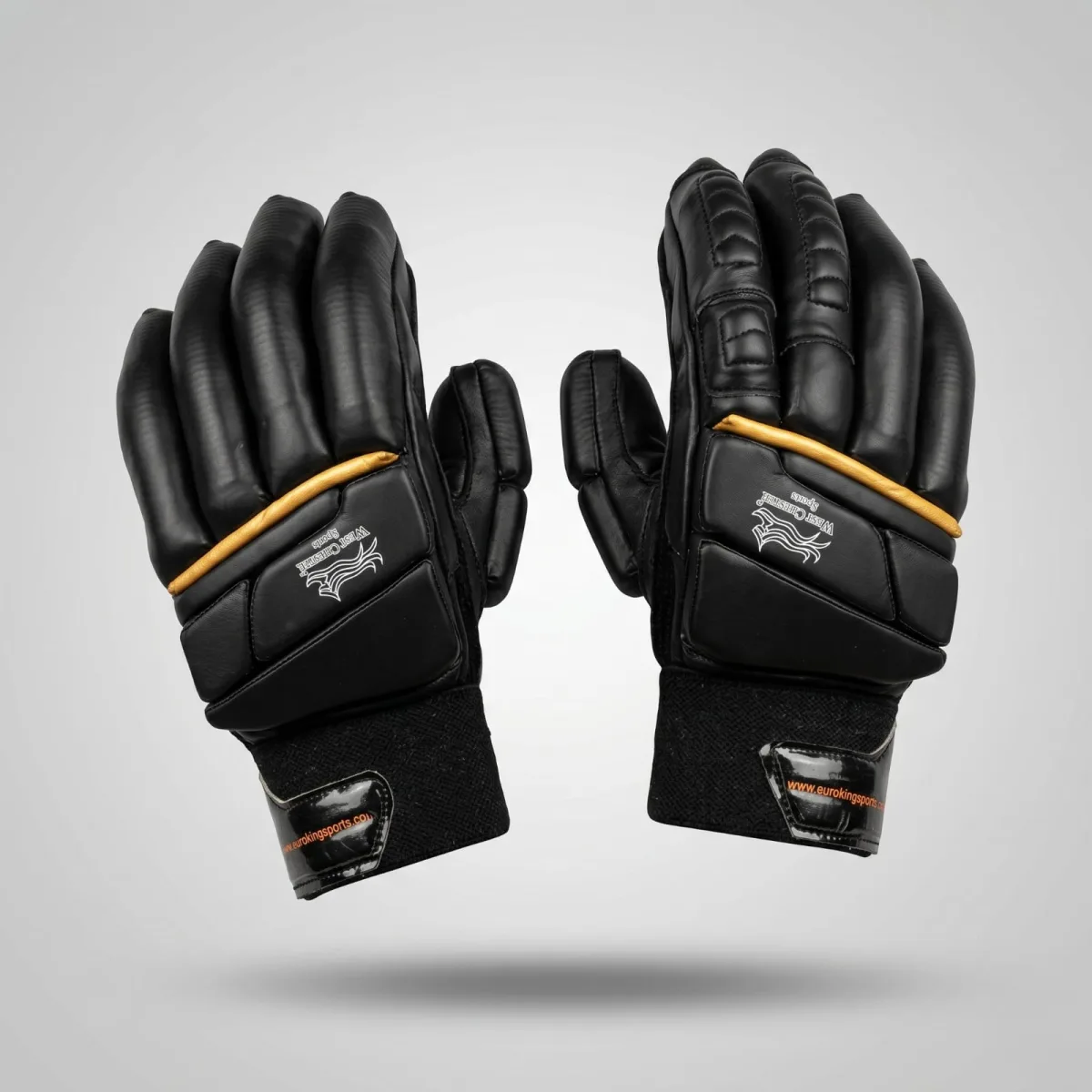West Chester black gold bating gloves