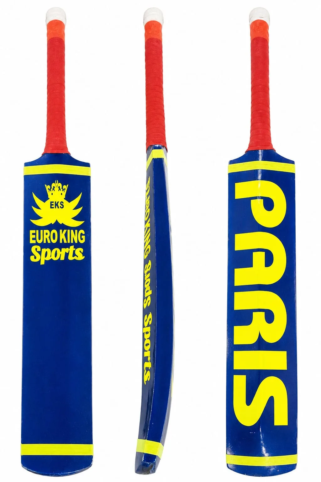 Euro king classic short handle cricket bat Fully cane handle Kashmir willow pure wood bat